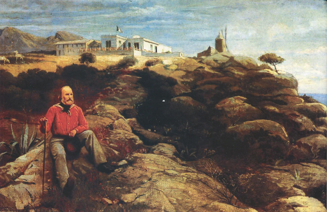 Garibaldi a Caprera - 1868