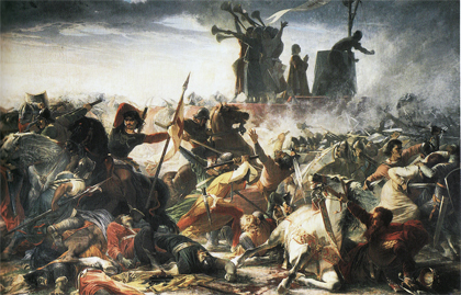La battaglia di Legnano. Particolare - 1859