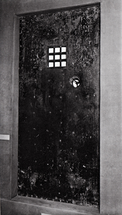 Porta della cella di Silvio Pellico nel carcere dello Spielberg   