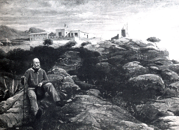 Giuseppe Garibaldi a Caprera   