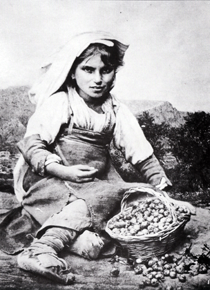 Venditrice di fragole - 1870