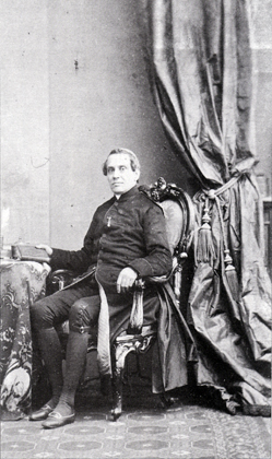 Il cardinale Giacomo Antonelli - 1860