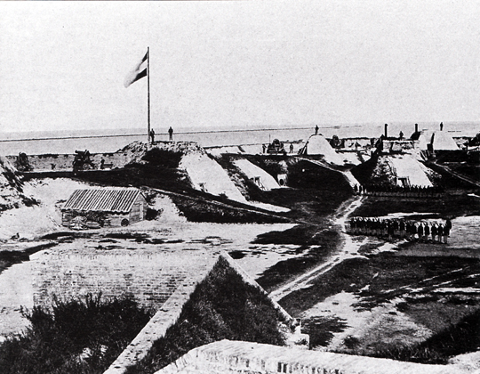 Forte S. Pietro poco prima della terza guerra di indipendenza