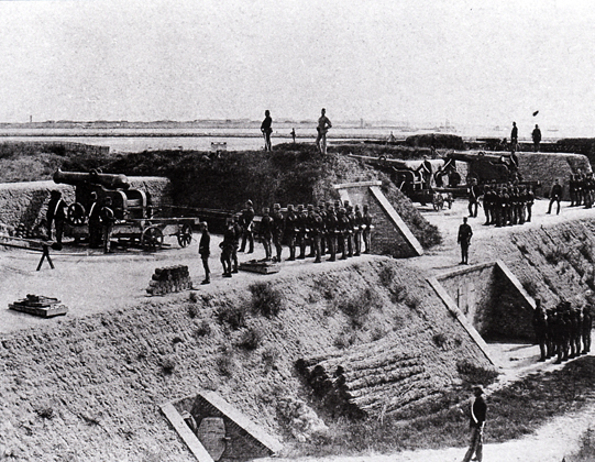 Forte Alberoni poco prima della terza guerra di indipendenza