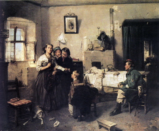 La lettera - 1861