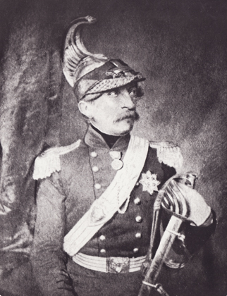 Massimo dAzeglio (1798-1866) in divisa di colonnello dei Cavalleggeri - 1848 
