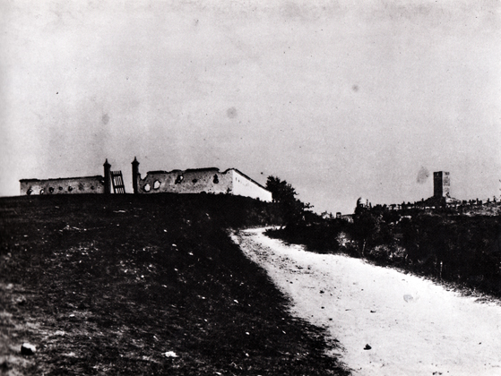 Solferino. Il cimitero dopo la battaglia del 25 giugno 1859