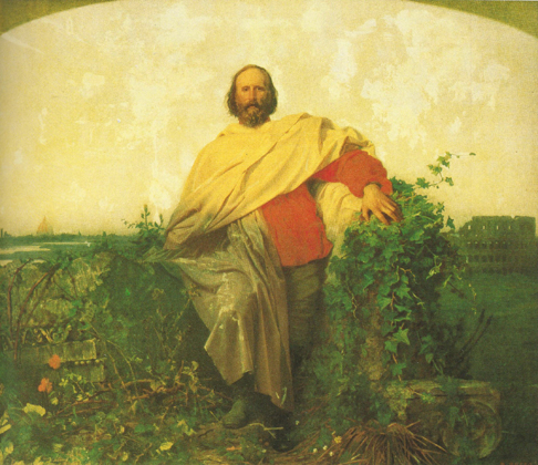 Garibaldi a Roma - 1862