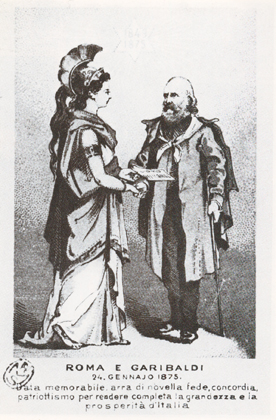 Roma e Garibaldi - 24 gennaio 1875
