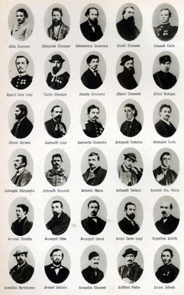 I volti dei Mille - 1867
