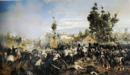 La battaglia di Magenta. Particolare - 1861