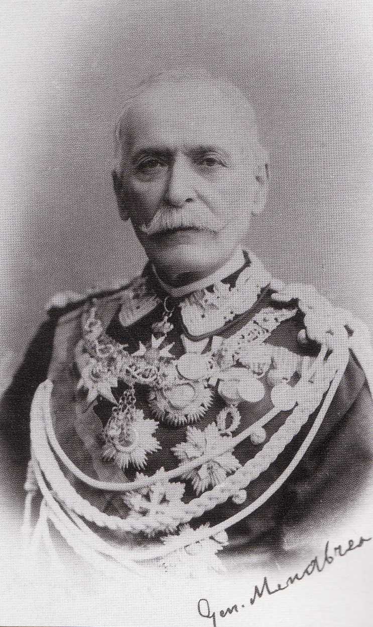 Il generale Luigi Federico Menabrea 