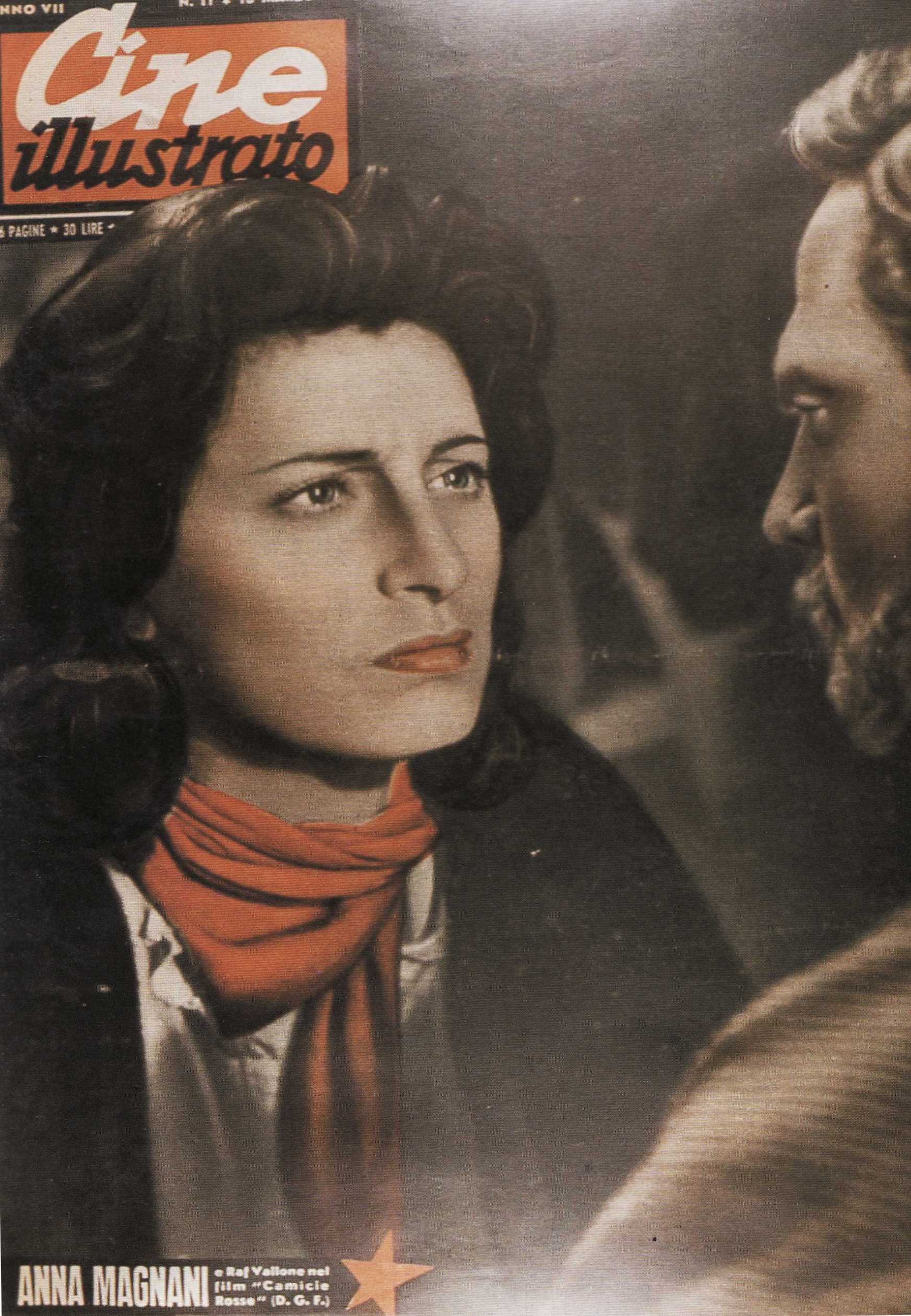Anna Magnani nel ruolo di Anita nel film 