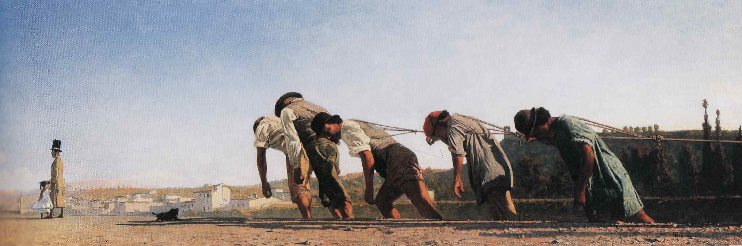 L'alzaia - 1864