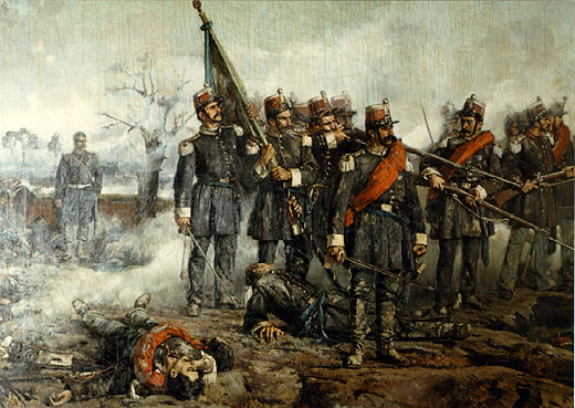 La battaglia di Novara - 1850