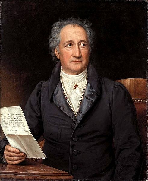 Johann Wolfgang von Goethe - 1828