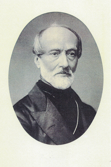Mazzini in un ritratto fotografico - 1860