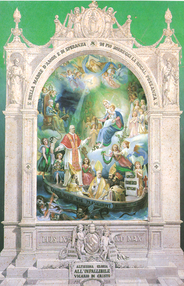 Il beato Pio IX e l'Immacolata Concezione - Sec. XIX