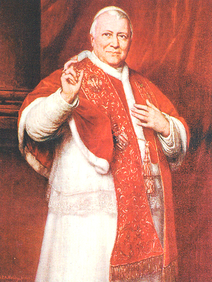 Ritratto del beato Pio IX - 1871