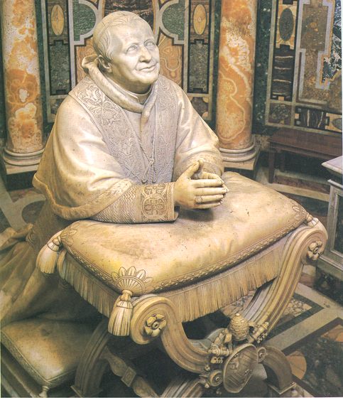 Statua del beato Pio IX - 1880